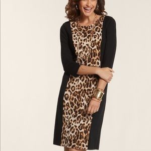 Chico’s Animal Panel So Slimming Avery Dress